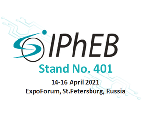 Добро пожаловать на наш стенд № 401 на IPhEB 2021!