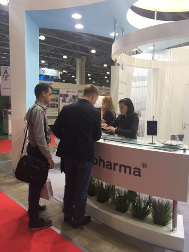 «IMCoPharma» на выставке «Pharmtech & Ingredients 2016»